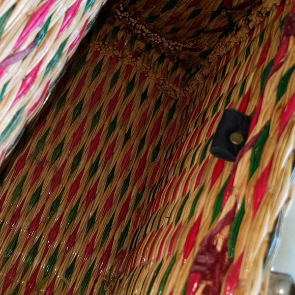 Hand-made Portuguese reed purse - Picture 6 of 7